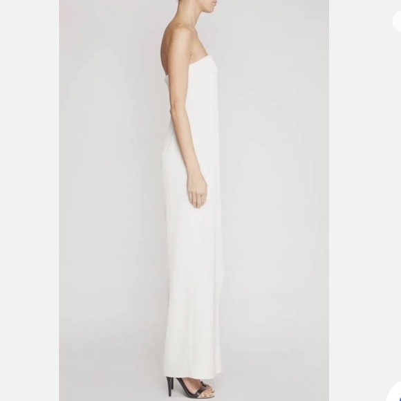 CAMILLA AND MARC TIMELESS STRAPLESS BLACK JUMPSUIT - Picture 5 of 7